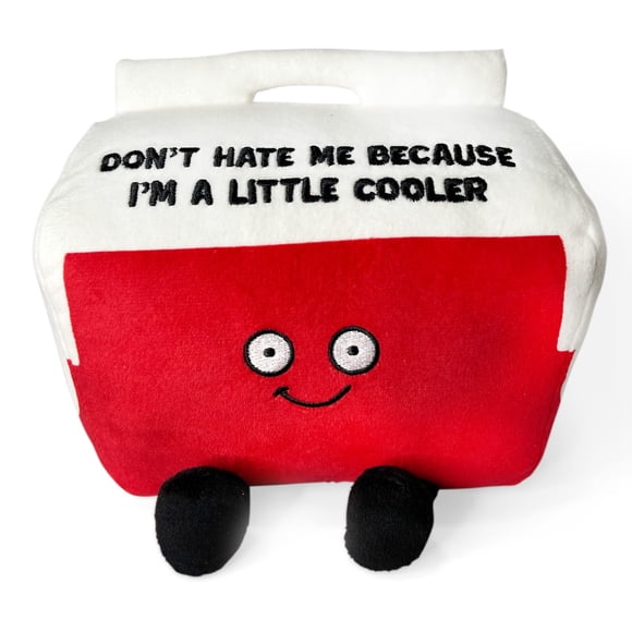 Punchkins Cooler Plushie - No me odies porque soy un poco más fresco Regalo de felpa divertido y fresco para amigos Juguete de peluche atrevido para regalar