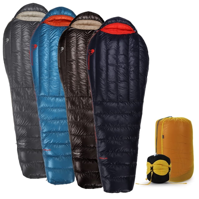 Saco de Dormir Ultraligero Momia MOUNTAINTOP con Relleno 650