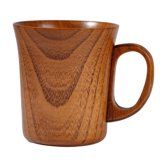 6 oz Handmade Wooden Coffee Mug Wood Outdoor Cool Man Cups Unique Camping Guys Tankard Vintage Beer Mugs Stein for Men Gift Unusual Rustic Coffee Tea Cup Fancy Manly Viking Mug