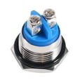 thumbnail image 5 of SPRING PARK 12V 16mm Waterproof Car Vehicle Metal Momentary Push Button ON/OFF Horn Switch, 5 of 6
