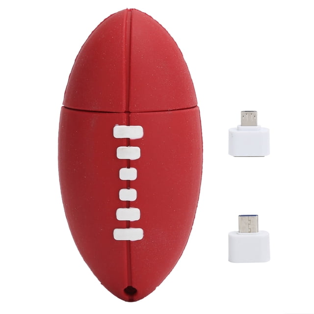 Dispositivo de almacenamiento de transmisión de datos con interfaz de transferencia tipo C de unidad flash de fútbol en U Disk (64 GB)