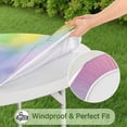 thumbnail image 5 of Dreamy Pastel Sky Round Fitted Tablecloth with Elastic Edge,Dining Table Cover Waterproof,Outdoor Round Tablecloth for Camping,Dining,Indoor and Outdoor, 5 of 7