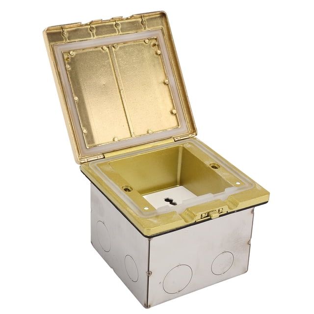 Concealed Socket,Concealed Floor Socket Brass Floor Outlet Floor Receptacle Smart Functionality