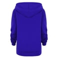 thumbnail image 4 of Boys and Girls Hoodies Fleece Pullover & Zip-Up Sweatshirts Plain Basic Everyday Wear 6-12 Months 12-24 Months 2T 3T 4T 5T 6T 7T 8T 9T Children(Blue,7-8 Years), 4 of 4