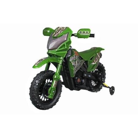 Best Ride On Cars Realtree Dirt bike Camo Green 6V