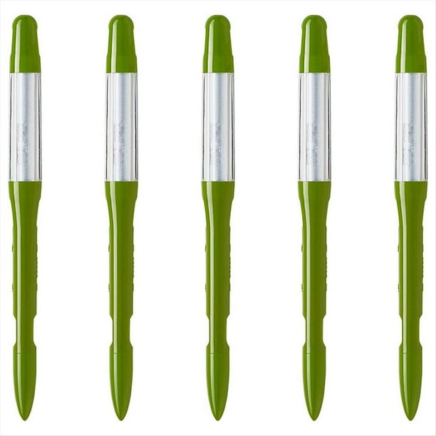 Aquameter, Juego de 5, Sensor de Humedad del Suelo de la Planta, Medidor de Humedad del Suelo de la Planta de la Casa, Mejor para Plantas en Macetas de Interior (Pequeñas)