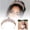 A, variant on Elegant Head Chain Jewelry for Women Girls Party Wedding Prom Bridal Accessories Fashion Hair