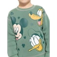 thumbnail image 3 of St. Patrick’s Day Mickey & Friends Unisex Toddler Graphic Sweatshirt and Jogger Pants Set, 2-Piece, Sizes 12M-5T, 3 of 9