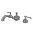 thumbnail image 1 of Kingston Brass KS3338TL 8 Inch -18 Inch Widespread Roman Tub Filler - Satin Nickel, 1 of 1