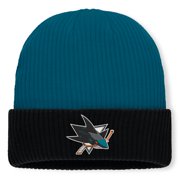 Men's Fanatics Teal San Jose Sharks Authentic Pro Rink Cuffed Knit Hat