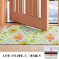 thumbnail image 3 of Pioneer Flower Floral Print Pattern Door Rugs,Washable Non Slip Door Mats Indoor,Decorative Door Mats,Entry Mat Indoor for Entrance,Bedroom,Kitchen,Bathroom,17"x30", 3 of 6