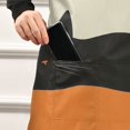 thumbnail image 5 of Yayeee Chief Kitchen Apron with Pockets for Cooking Water Resistant Unisex Adjustable Neck Strap, Black Cat Orange Ball, 5 of 7