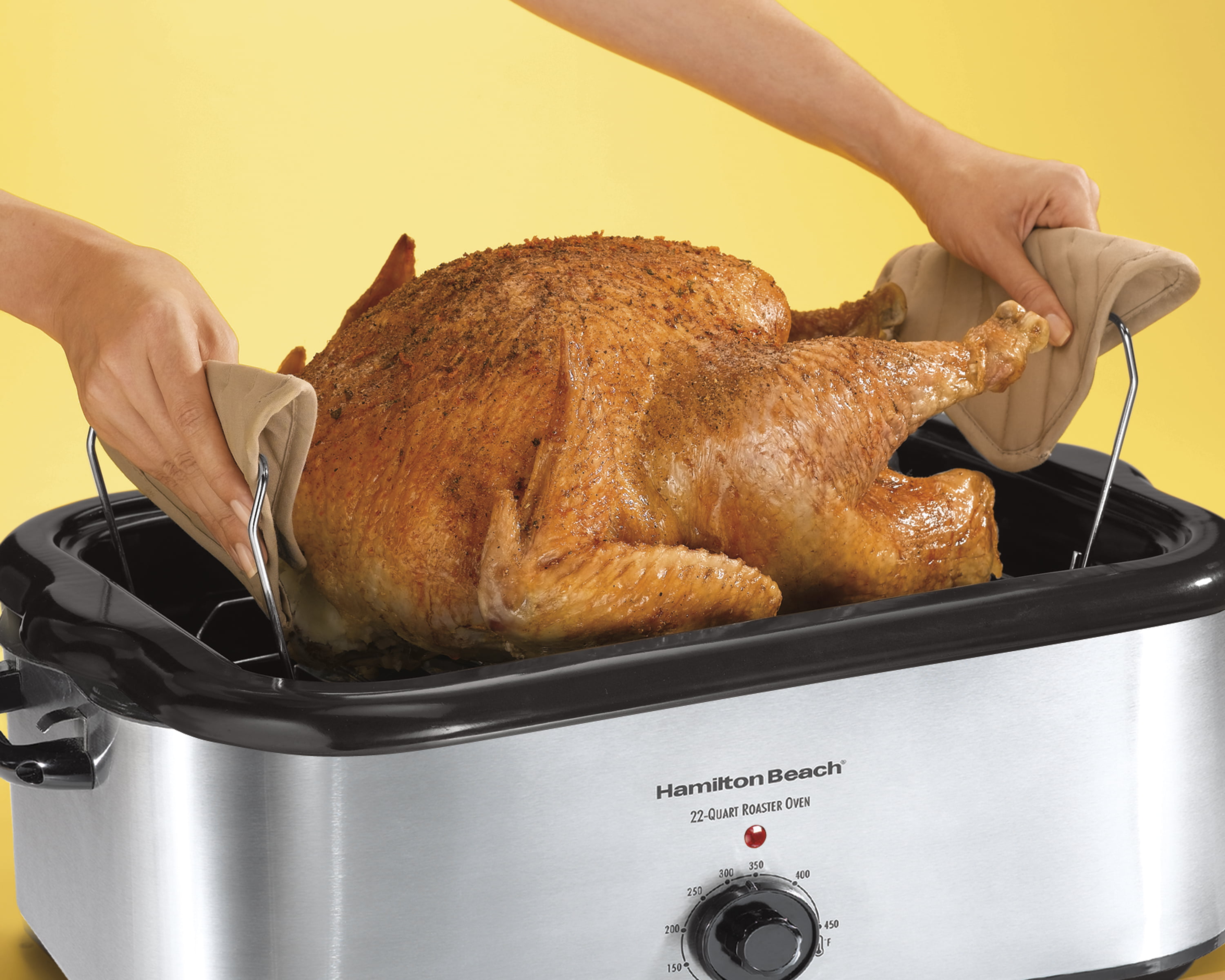 Restored Hamilton Beach 28 lb. Turkey Roaster Oven (Refurbished) 