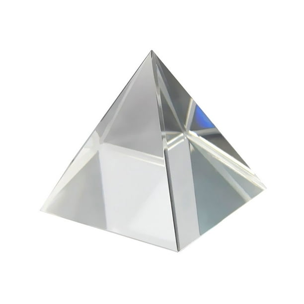 Remise Pyramide de Cristal Verre Optique Prisme Arc-en-Ciel