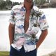 thumbnail image 2 of Hawaiian Shirt For Men, Men's Vintage Button Down Bowling Shirts Short Sleeve Summer Beach Shirt 3XL, 2 of 5