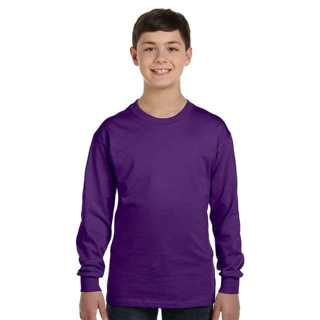 Gildan Gd 5400B Yth 5.3 Oz Hvy Ctn Ls