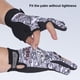 thumbnail image 3 of Guantes Protección Solar para Exteriores Con Corte 3 Dedos Antideslizantes Fotografía en Bicicleta, 3 of 9