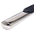 thumbnail image 2 of TrailFX Nerf Bar A1529B TFX 4 Oval Tube Side Steps; With Step Pads; 4 Inch Oval Straight; Powder Coated; Black; Mild Steel; With Welded End Caps; Rocker Panel Mount, 2 of 2