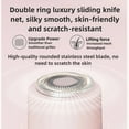 thumbnail image 4 of Peach Please Razor, Peach Please Razor with Dual Head Epilator, Wet/Dry Womens Electric Shaver for Legs, 2-in-1 Dual-Head Shaver with Ceramic Blades, Waterproof, Rechargeable, 4 of 8