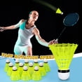 thumbnail image 3 of Tubo de plástico amarillo Hysagtek para bádminton Shuttlecocks, 12 unidades, 3 of 7