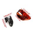 thumbnail image 4 of 4Pcs/set Celluloid 1 Thumb + 3 Finger Guitar Picks Guitar Plectrums Sheath for Acoustic Electric Bass Guitar Random Color, 4 of 7