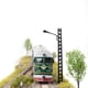thumbnail image 5 of Billuyoard Modelo de lámpara de vía férrea diseño clásico Mini paisaje escalera ligera farolas resistencia al aire libre LED farola de Metal Artesanía Negro (luz blanca) Billuyoard HA064495-02, 5 of 6