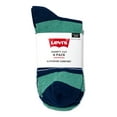 thumbnail image 2 of Levi’s Men’s Stripe Mix Shorty Cut Socks, 6-Pack, Sizes 10-13, 2 of 2
