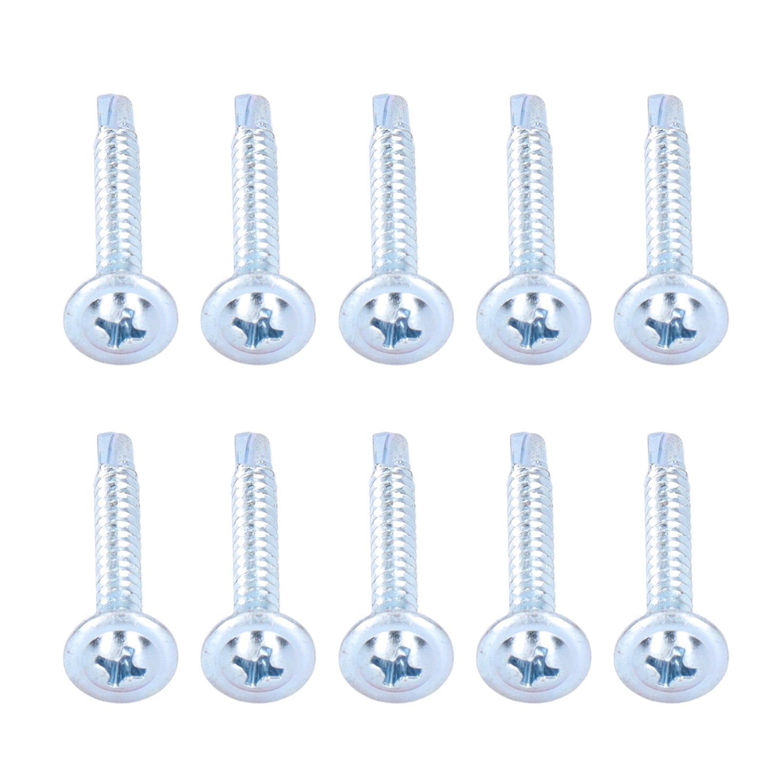 Mini Tornillos De Chapa Ranura Cruzada ST 3 – Acero Niquelado/Carbono (Pack Surtido) Para Bricolaje Fino
