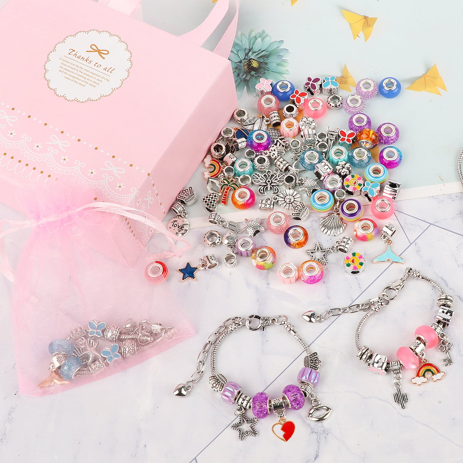 Discover the Trendiest Blush Bead and Charm Bracelets Today – Jewelry Bubble