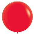 thumbnail image 1 of Vibrant Red Party Supplies - 24 Durable & Biodegradable Large Balloons for Birthdays - Perfect for Unisex Celebrations - Fun Assorted Colors, 10ct Bundle for Memorable Events!, 1 of 1