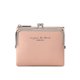 thumbnail image 4 of Jumpingount Cartera de cuero plegable portátil para mujer, monedero para cambio de banquete, tarjetero de viaje, billetera rosa Type2 NO2, 4 of 6