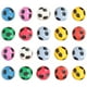 thumbnail image 1 of KAKOWELY 20 pelotas de goma para saltar de fútbol (color aleatorio), 1 of 4