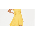 thumbnail image 2 of Thalia Sodi Women's Handkerchief Hem Dress Yellow Size X-Small, 2 of 3