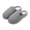 Gray, variant on Women's Mans Indoor Bedroom Slipper Comfortable Memory Foam Gift Wool Like House Shoes with Antiskid Rubber Sole Gray Size 12