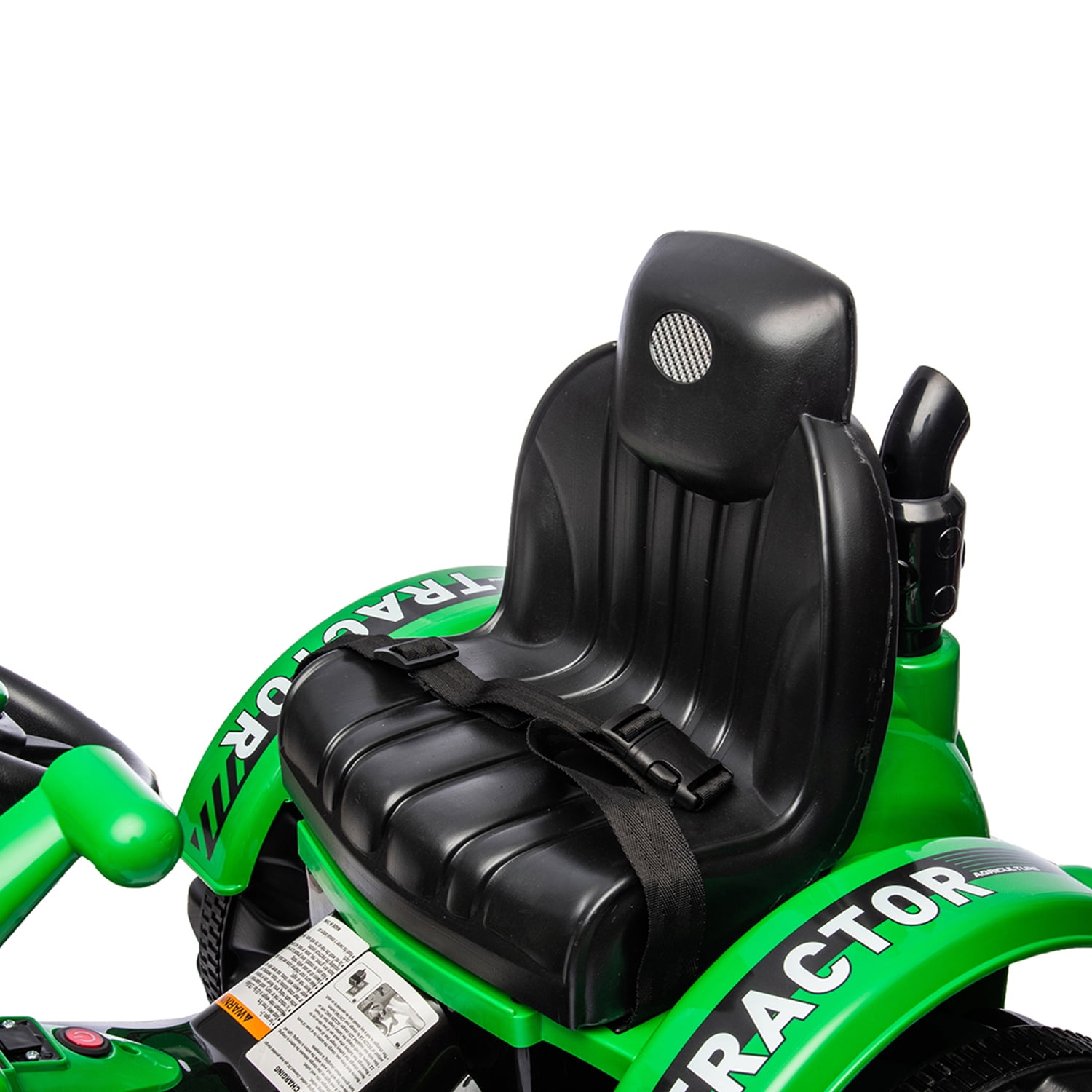 CIPACHO Ride On Tractor, 24V Powered Construction Vehicles for Kids with 3-Gear-Shift Ground Loade, Kids Car with Trailer, Green CIPACHO Ride On Tractor, 24V Powered Construction Vehicles for Kids with 3-Gear-Shift Ground Loade, Kids Car with Trailer, Green