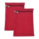 thumbnail image 5 of 2 bolsillos laterales con cremallera para coser, invisibles, para teléfono, resistentes, prácticos, de seguridad para viajes, bolsillos interiores Rojo L, 5 of 8