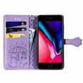 thumbnail image 2 of Funda Cartera FOXDOCK para iPhone 8 Plus/7 Plus , Flip PU con Relieve de Gatos y Perros, Tarjetero y Soporte, 2 of 6