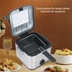 thumbnail image 4 of Freidora De Papas Fritas Eléctricas De 2.5l, Temperatura De 1000 W De Acero Inoxidable Ajustable Freidora Eléctrica Para Cebolla De Pollo Anillo De, 4 of 7
