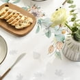 thumbnail image 3 of Fall Tablecloth 60x84 Inch Rectangular, Thanksgiving Autumn Harvest Watercolor Flowers and Pumpkins Blue Table Cover for Party Picnic Dinner Decor, 3 of 6