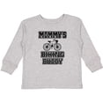 thumbnail image 3 of Inktastic Mommys Biking Buddy Boys or Girls Long Sleeve Toddler T-Shirt, 3 of 5