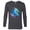 Charcoal Heather, variant on Marvel Avengers: Endgame Logo Blurred Ink - Long Sleeve T-Shirt for Men - Customized-Royal