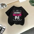 thumbnail image 5 of LUOGENLI Spring T Shirts Valentine's Day for Girls 10-12 Kid Girls Cute Graphic Round Neck Short Sleeve Tee Summer Casual T Shirt Spring St. Patrick's Day T Shirts for Girls Black 7-8 Years, 5 of 5