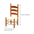 thumbnail image 2 of CIMAXIC Chair Model Simulation Chair Doll House Furniture Model Study Room Scene Layout Prop,4.21"X2.05"X1.77", 2 of 4