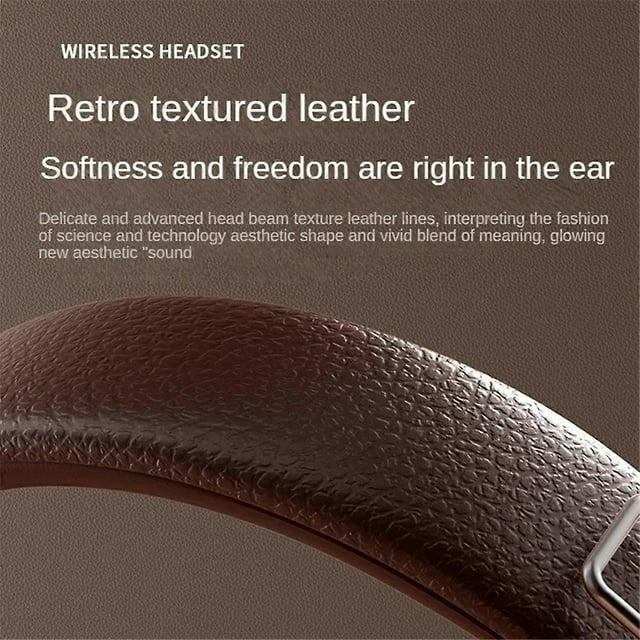 Classic Over Ear Headsets Studio Dj Stereo BT 5.3 Wireless Headphones