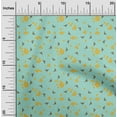 thumbnail image 1 of oneOone Viscose Chiffon Fabric Honeycomb & Honey Bee Insect Print Fabric BTY 42 Inch Wide, 1 of 4