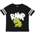 thumbnail image 3 of Inktastic Lil' Green Triceratops Rawr Boys or Girls Toddler T-Shirt, 3 of 5
