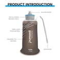 thumbnail image 5 of Purewell Collapsible Squeeze Bottle Water Filter System 650ml for Trail Running, Through Hiking, Travel, Cycling, and Fishing black, 5 of 9