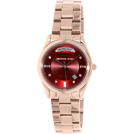 Michael Kors Women's Colette MK6103 Rose Gold Stainless-Steel Quartz Fashion Watch