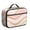 Pink and Gold Marble Pattern, variant on Pink and Gold Marble Pattern Teens Insulated Bento School Lunch Bag, 12 Can Capacity, for Work, Picnic or Travel, 10.6x7.7x4.3 Inches