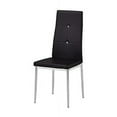 thumbnail image 2 of Best Master Furniture T246 Upholstered Dining Chair, Black, 2 of 3